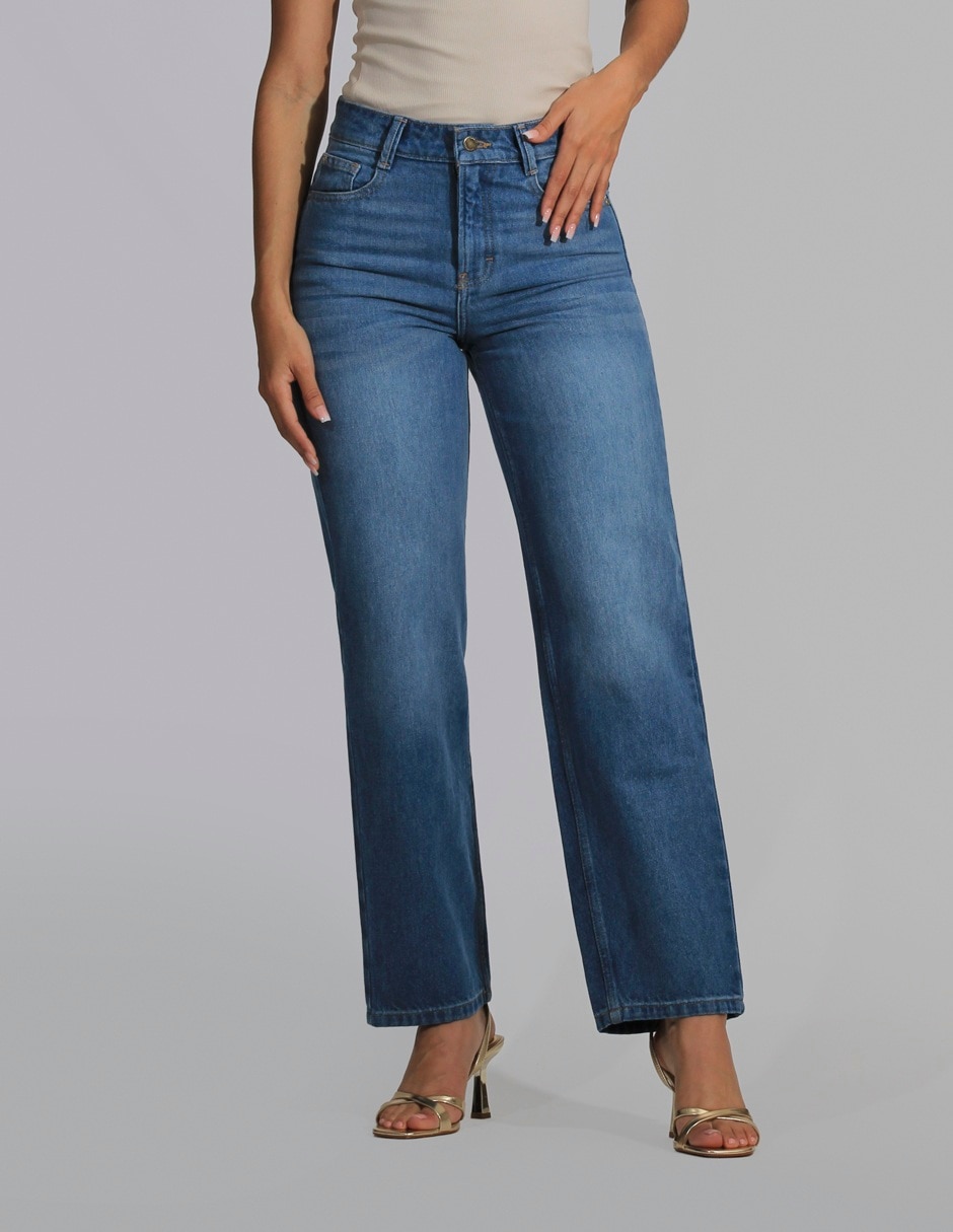 Jeans straight para mujer Jeans straight para mujer