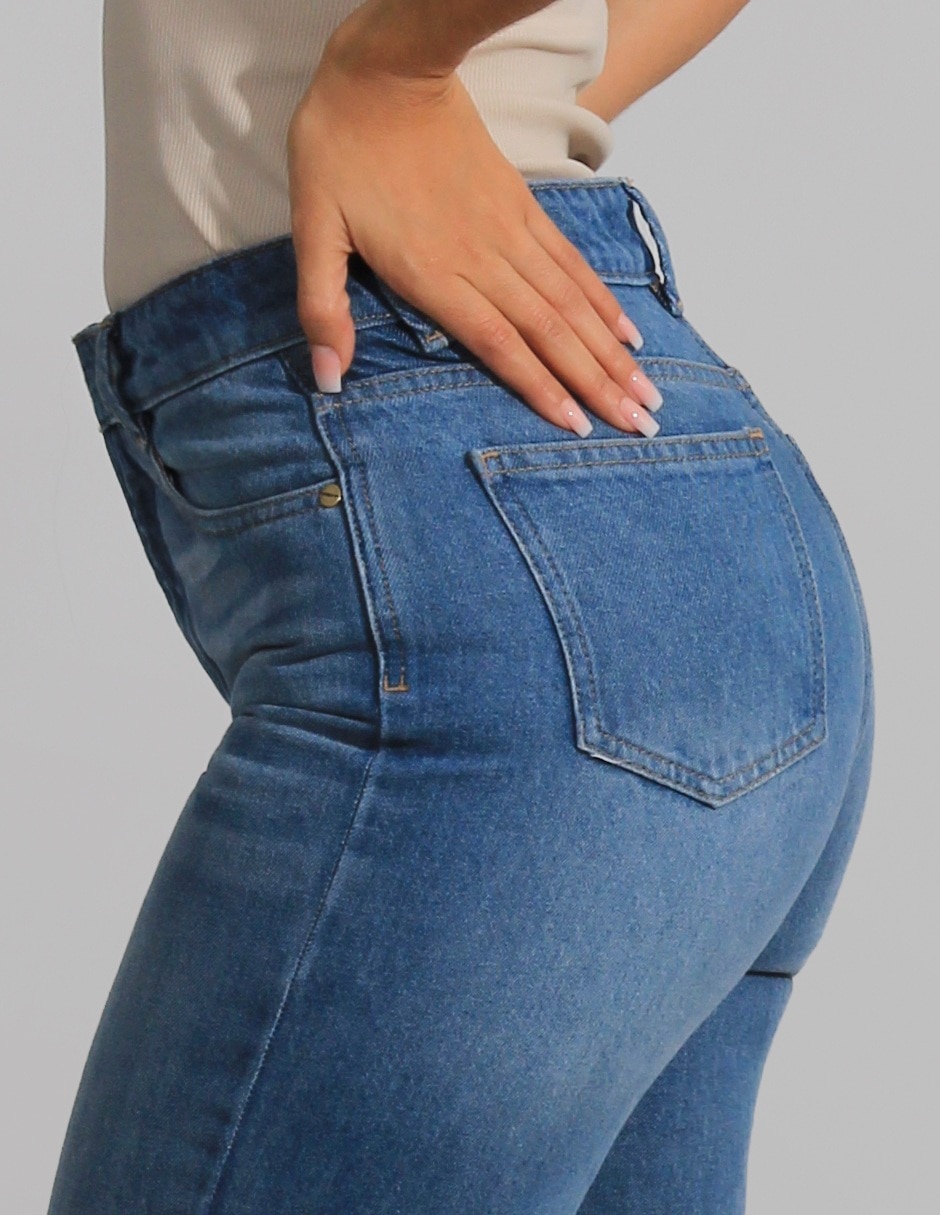 Jeans straight para mujer