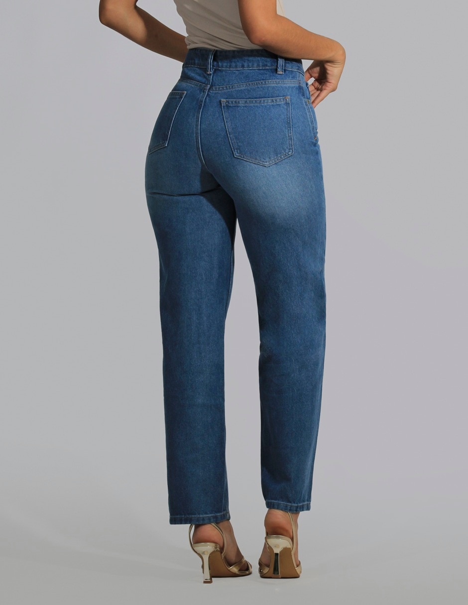 Jeans straight para mujer