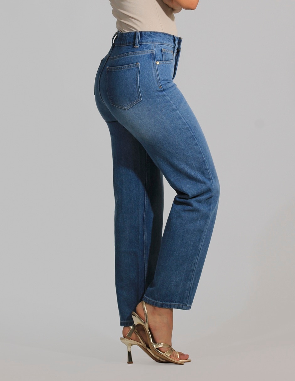 Jeans straight para mujer