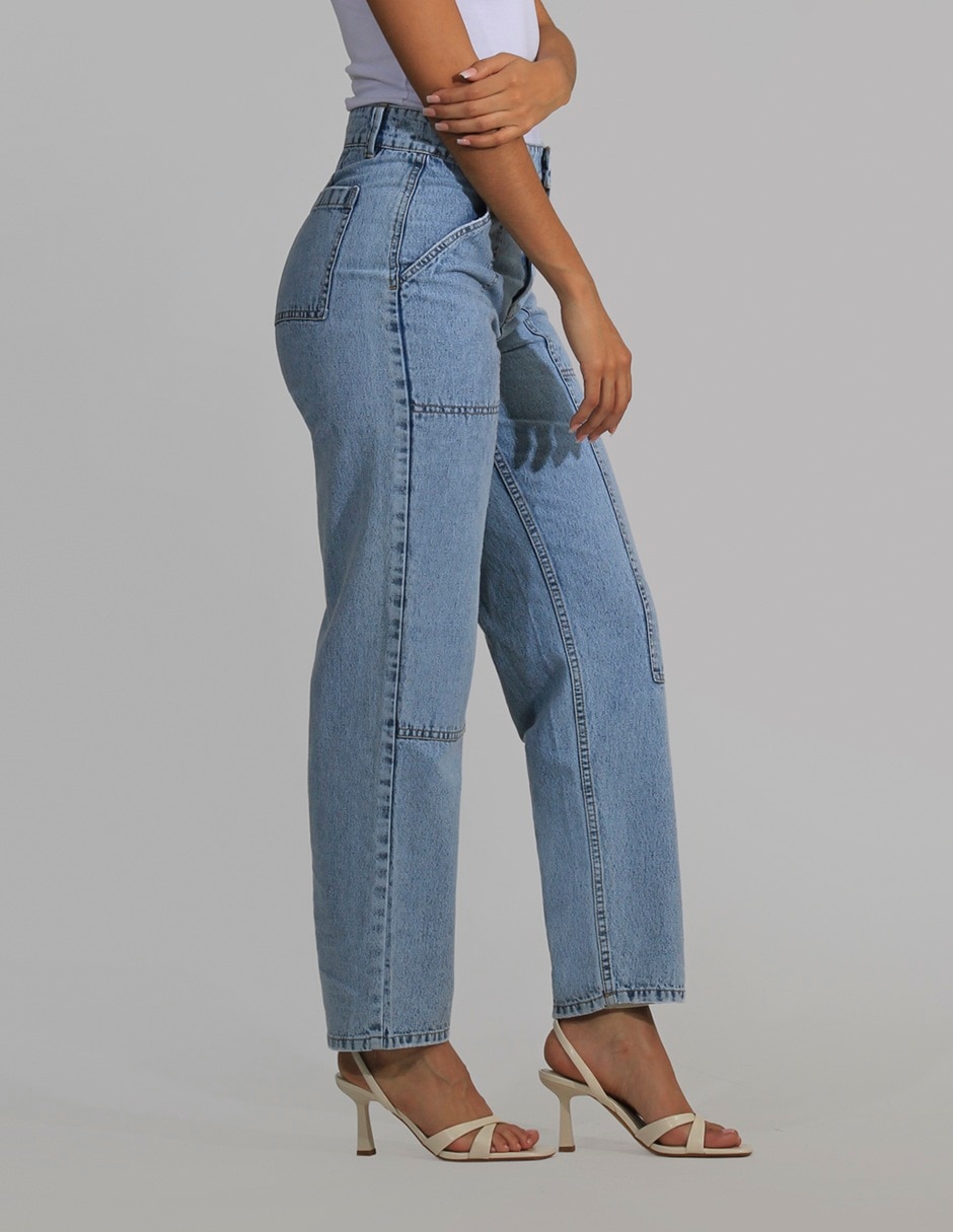 Jeans straight para mujer