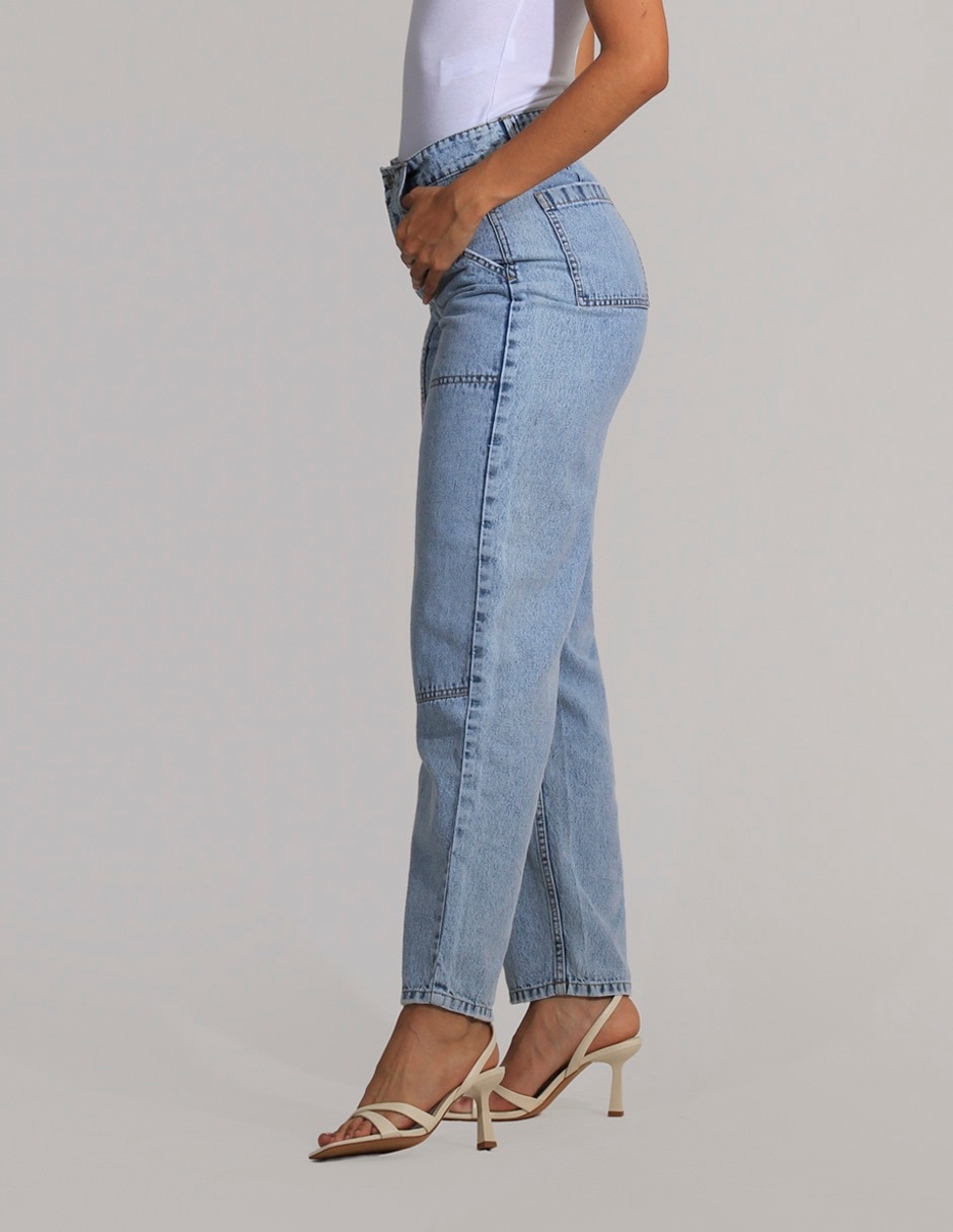 Jeans straight para mujer