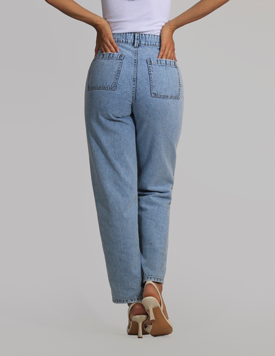 Jeans straight para mujer