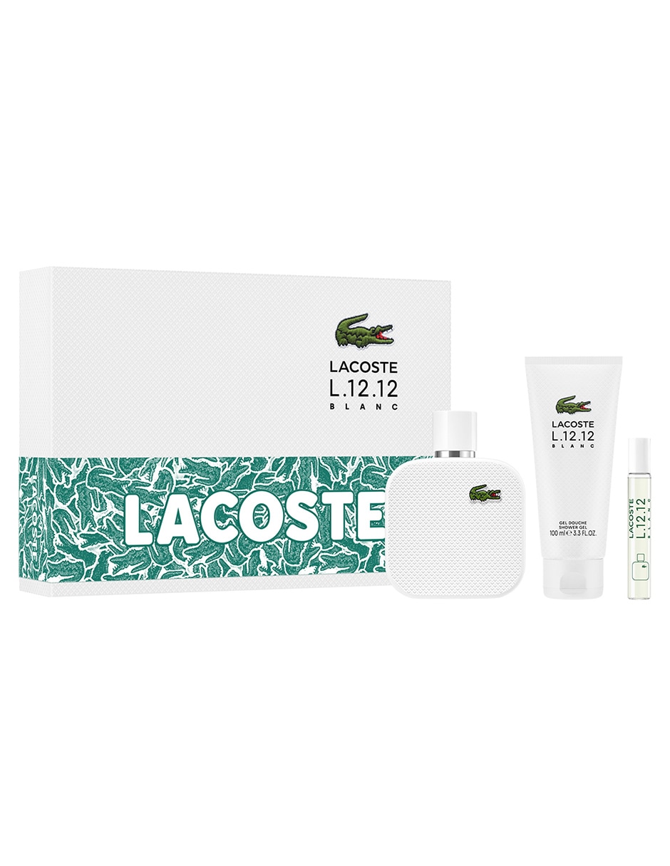 Set Eau de toilette Lacoste Blanc para hombre