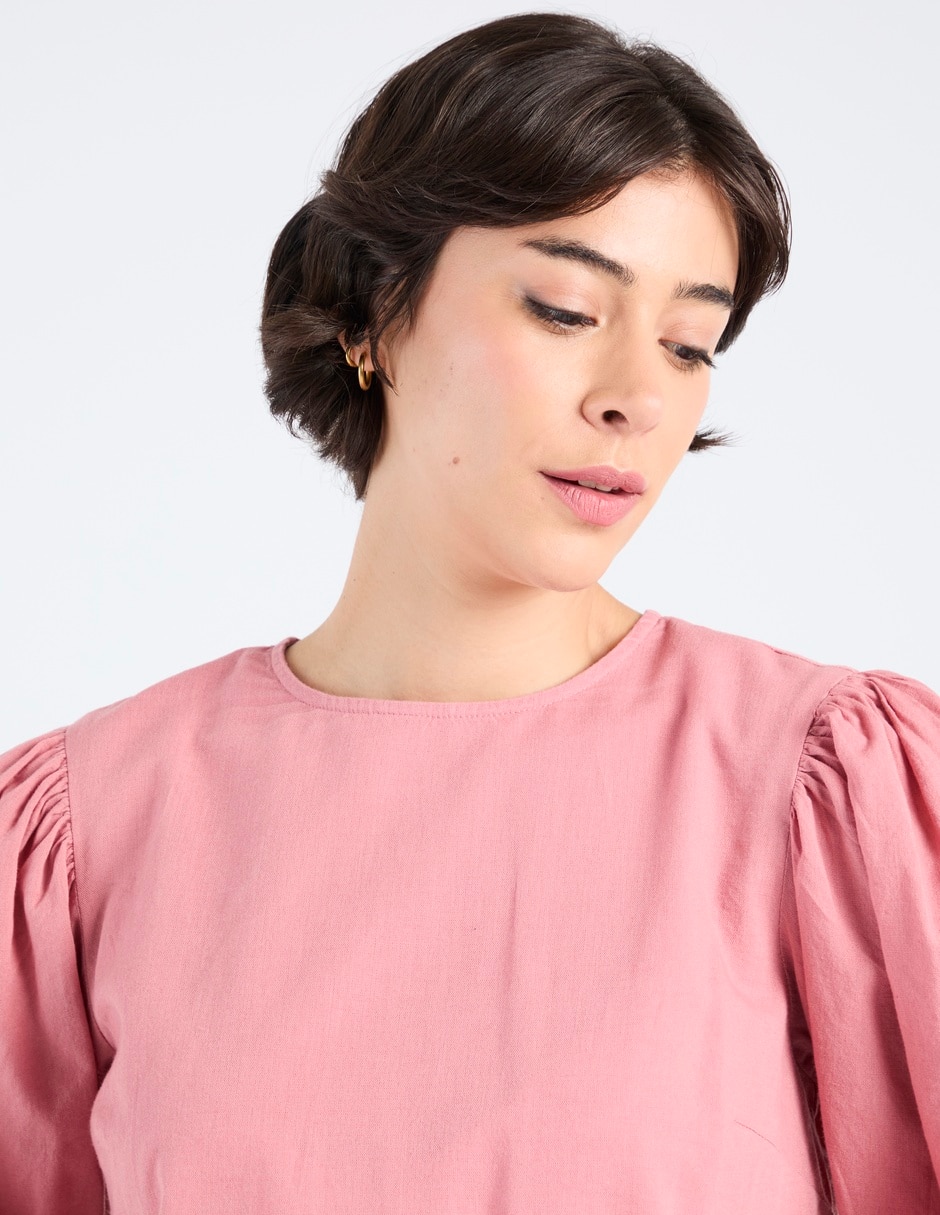 Blusa manga corta para mujer 3