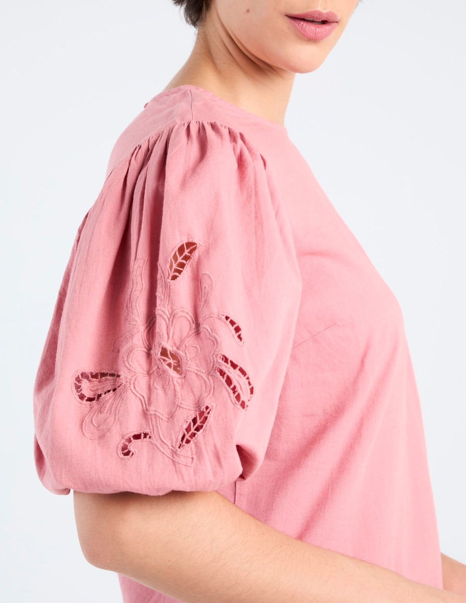 Blusa manga corta para mujer 2