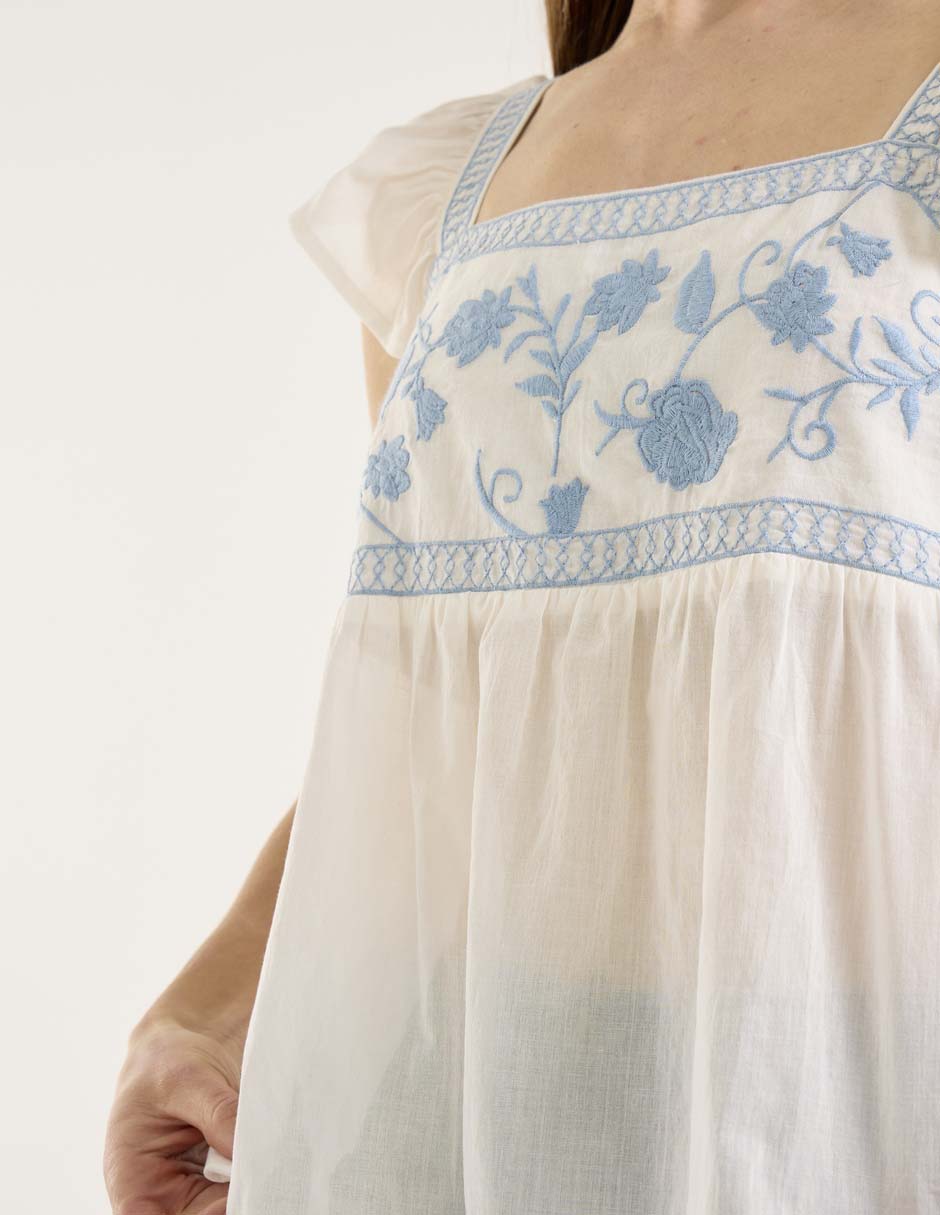 Blusa de tirantes para mujer 7