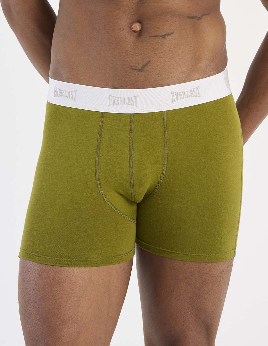 Set bóxer de algodón para hombre 4 piezas