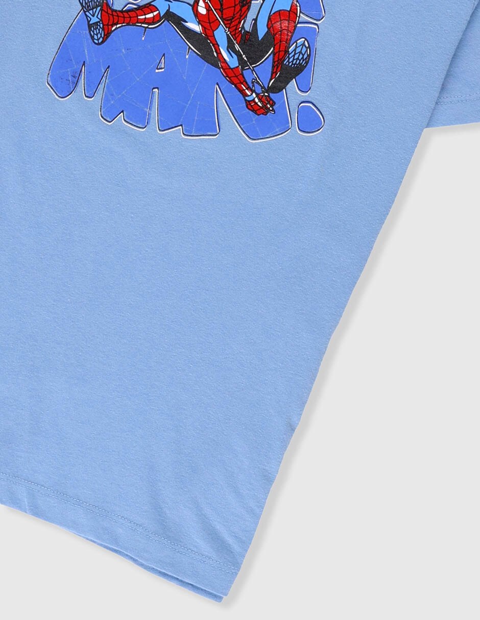 Playera Marvel Dtr Spider-Man manga corta para niño