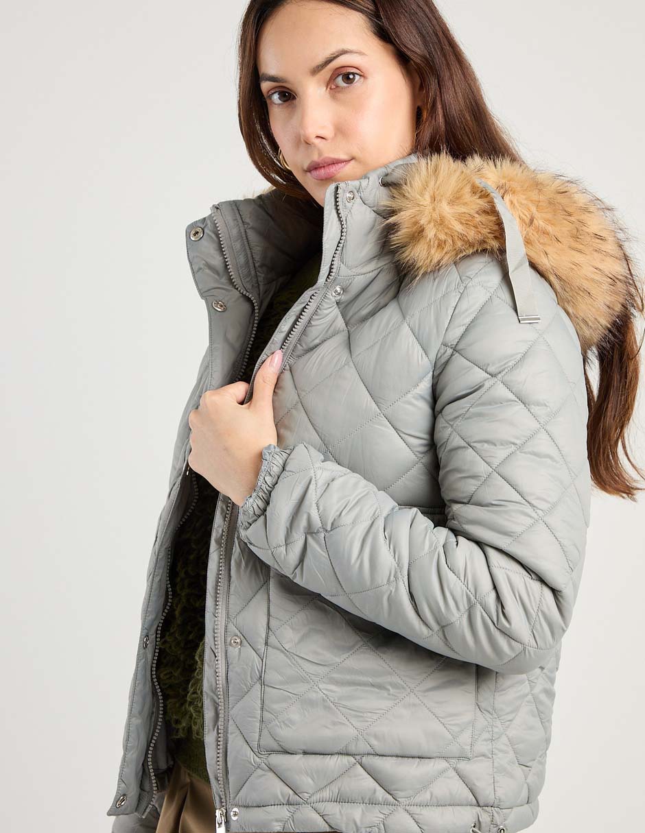 Chamarra acolchada para mujer