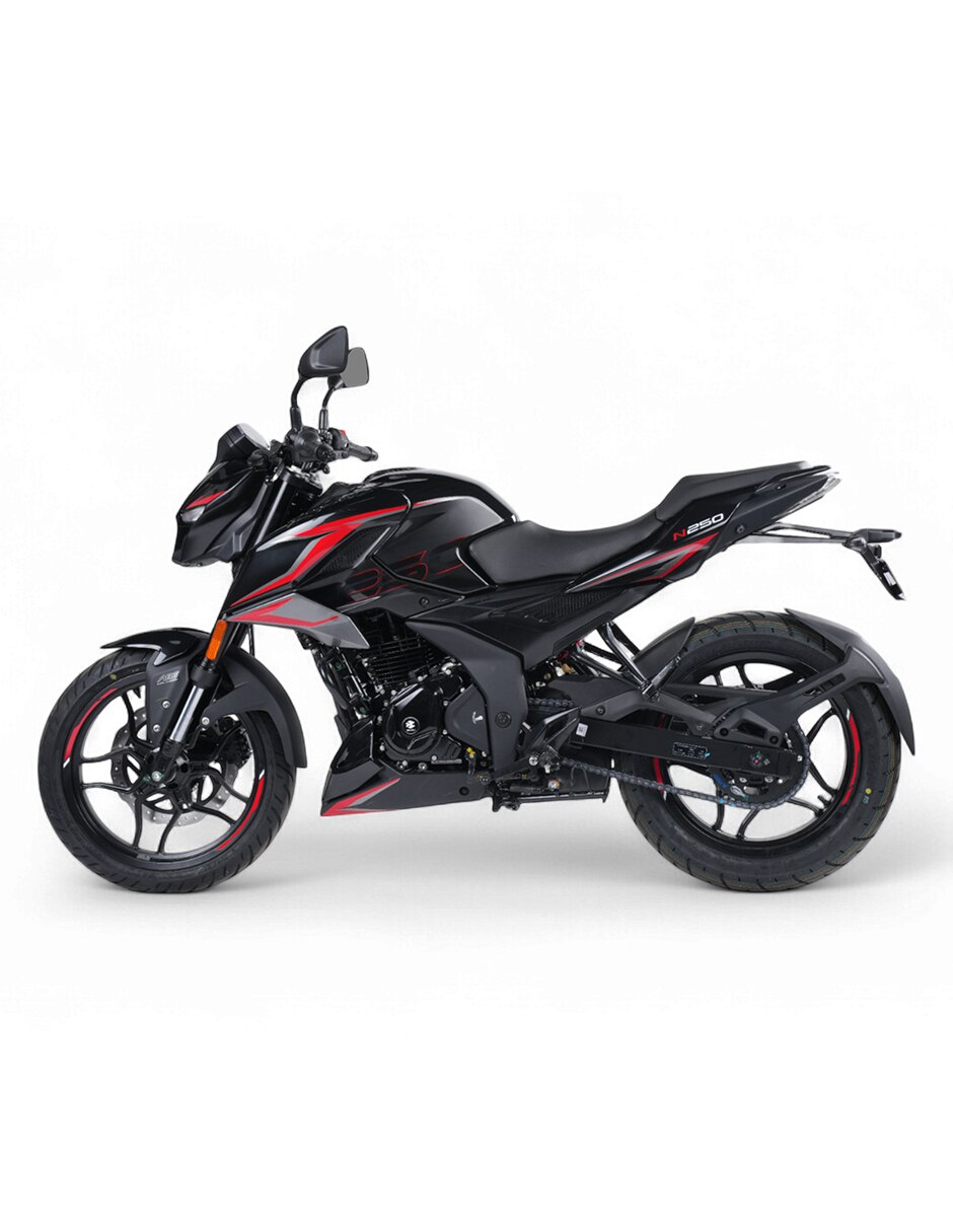 Motocicleta deportiva BAJ N250 FI 2026 NEGRO
2026 9