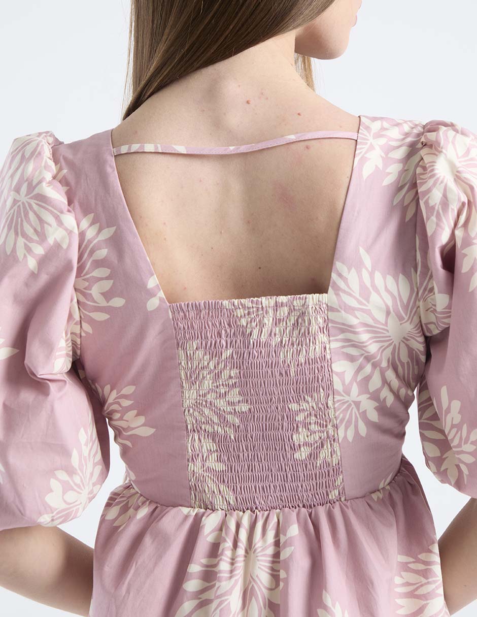 Vestido crop casual para mujer