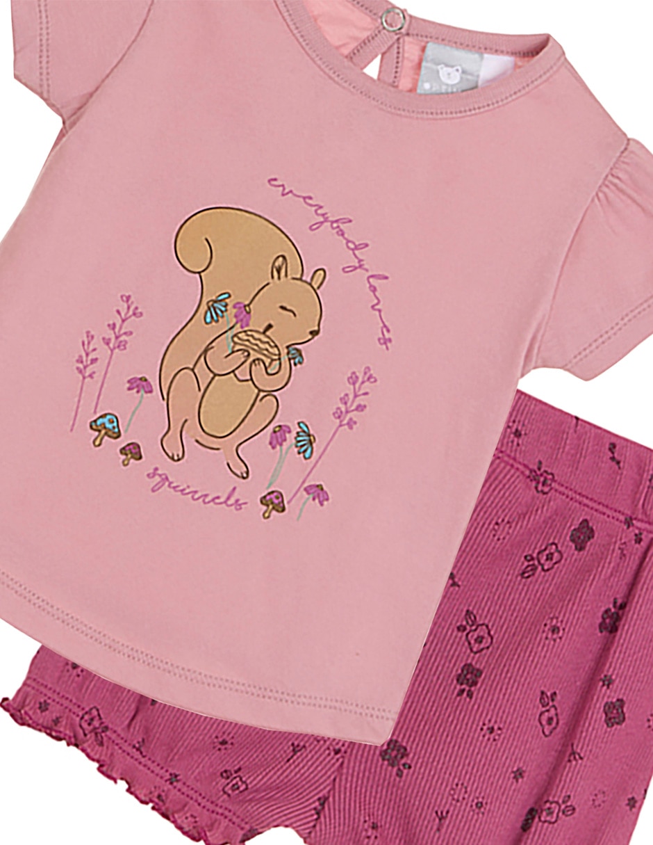 Conjunto para bebe niña