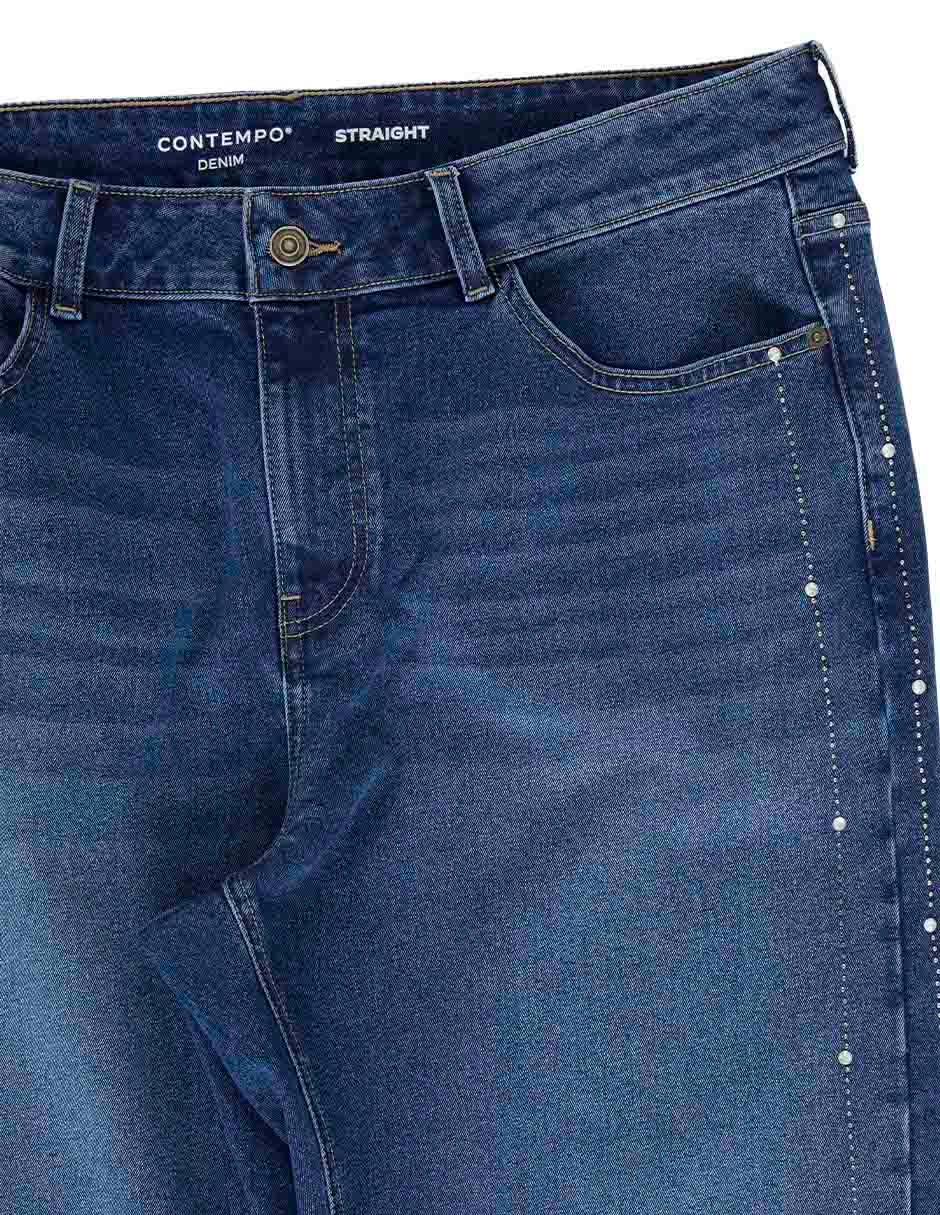 Jeans straight para mujer 2