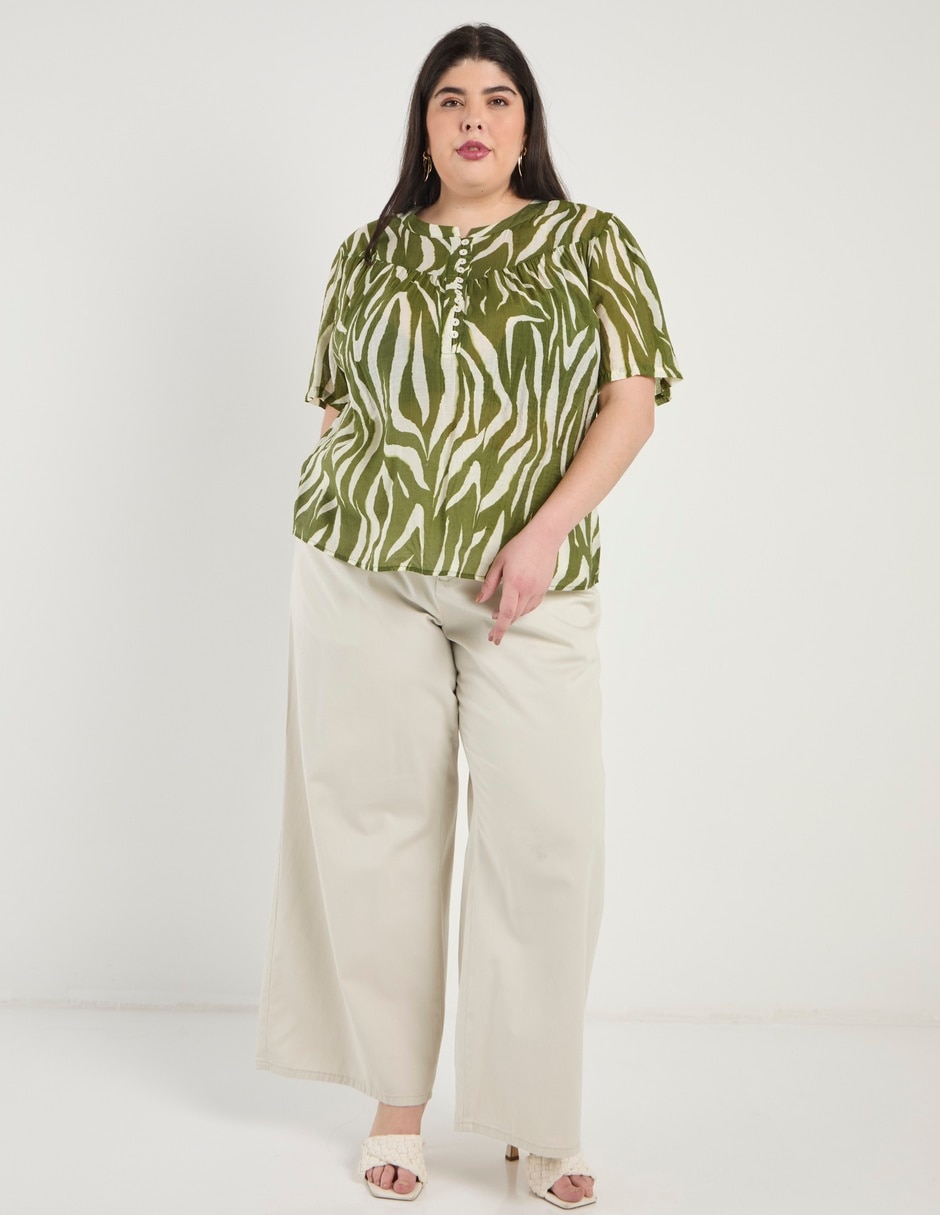 Pantalón amplio para mujer 5
