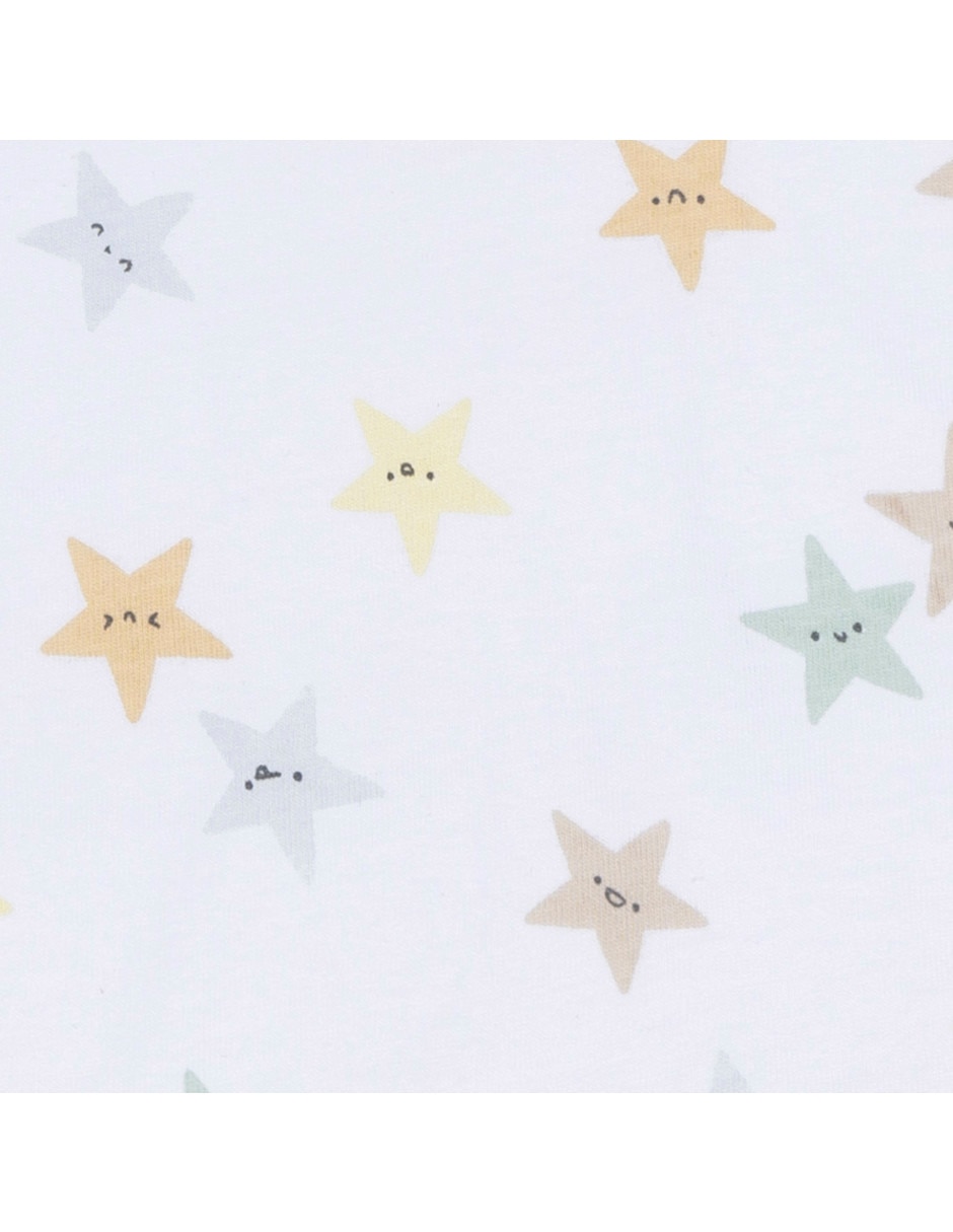 Set babero Gerber Starry Smiles etapa 6 bebé unisex con 2 piezas