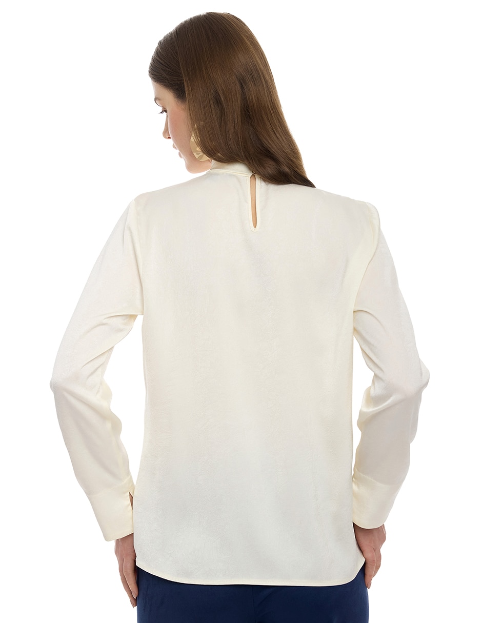 Blusa manga larga para mujer 6