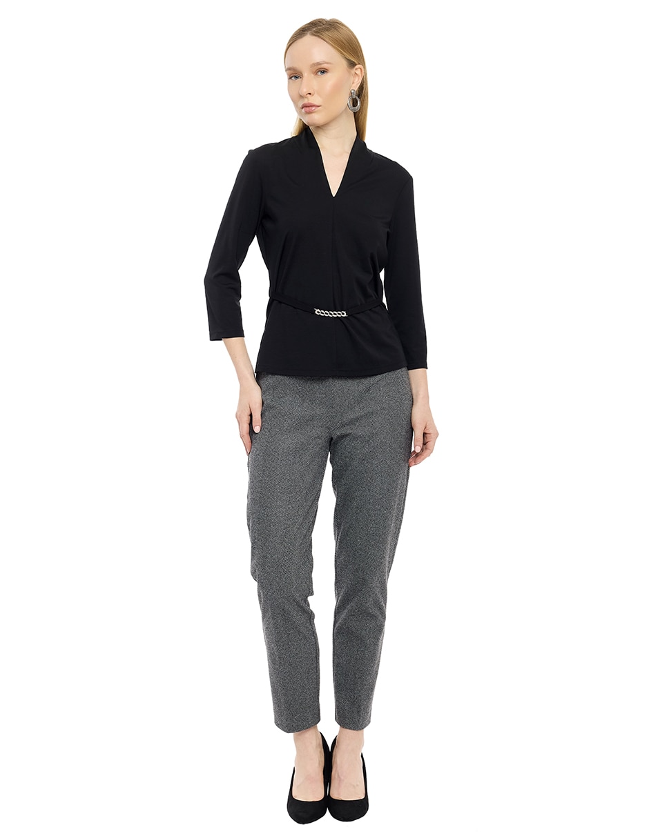 Blusa Alexis manga 3/4 para mujer