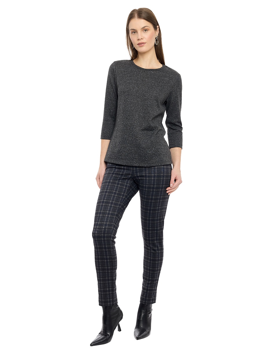 Blusa manga 3/4 para mujer 7