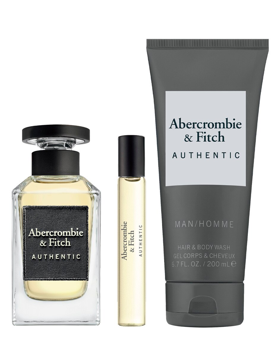 Set Eau de toilette Abercrombie & Fitch Authentic Men para hombre
