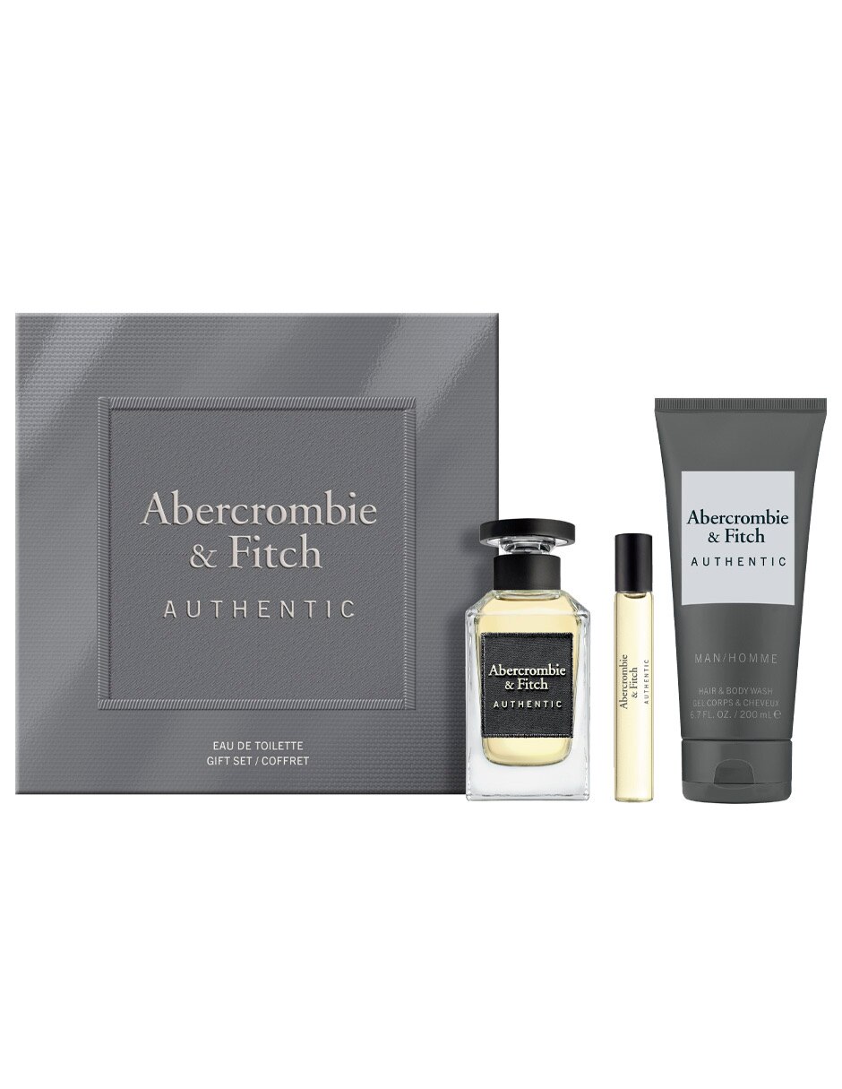 Set Eau de toilette Abercrombie & Fitch Authentic Men para hombre
