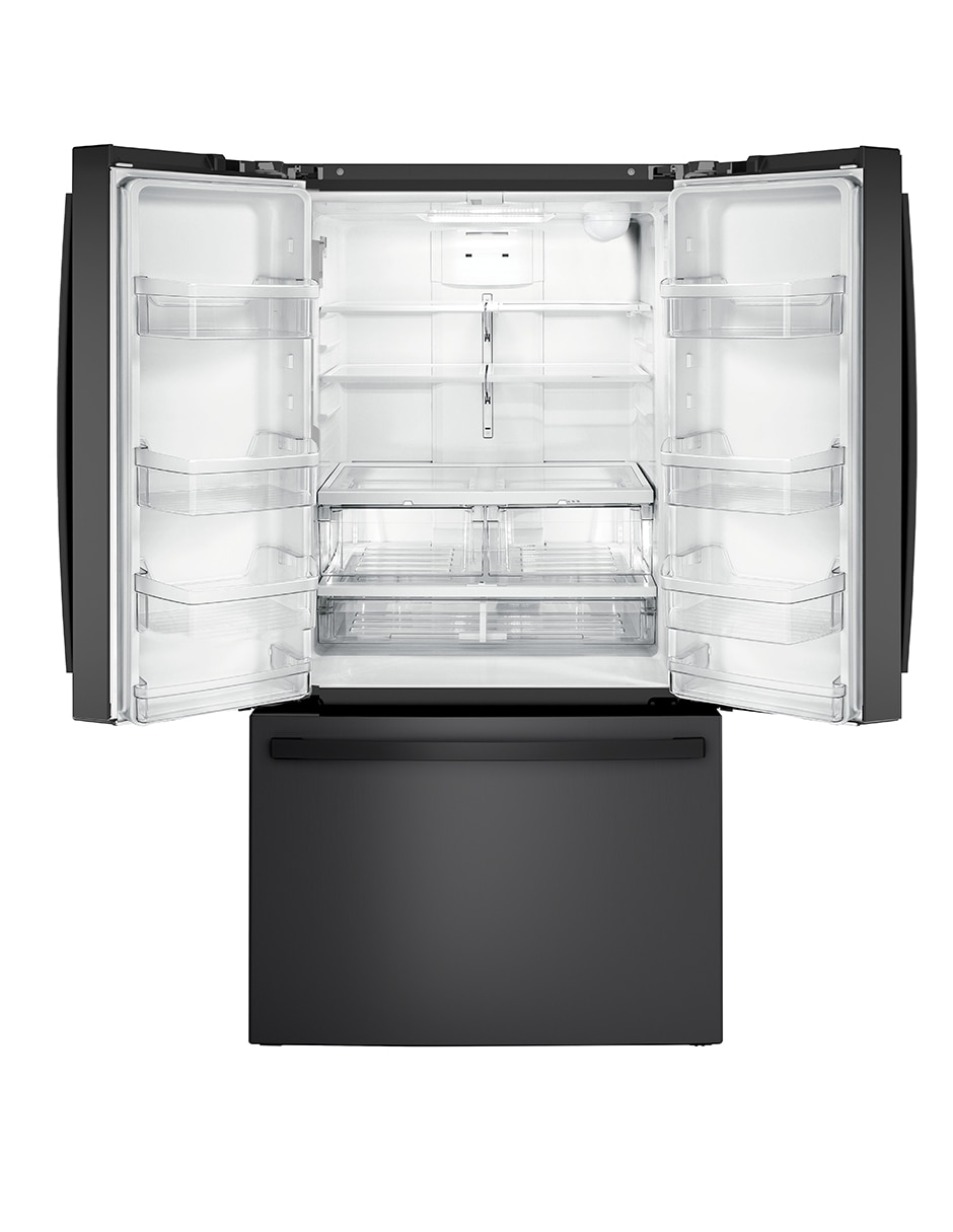 Refrirador bottom mount 22 pies cúbicos con fábrica de hielo PWN22JBWCKB 3