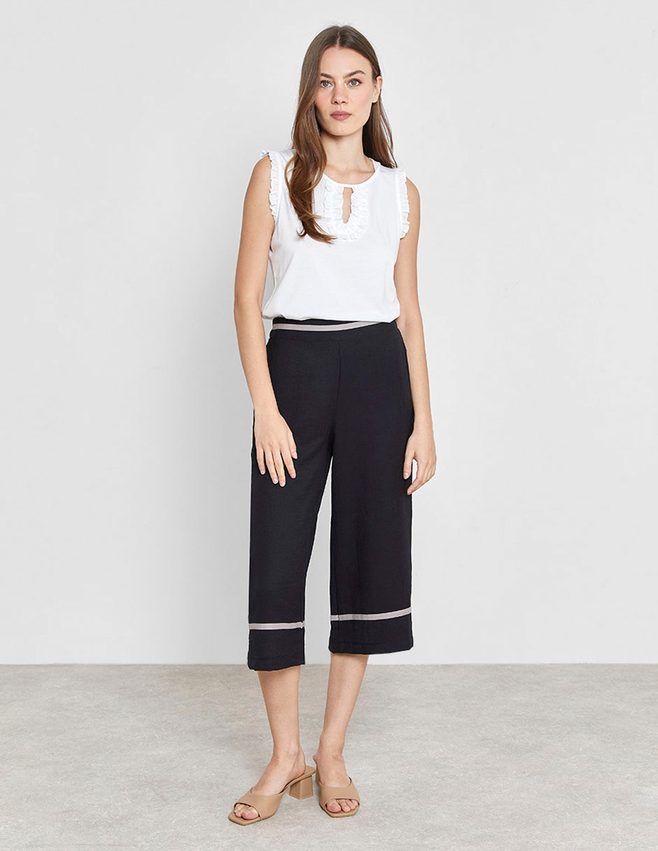 Pantalón wide leg para mujer Pantalón wide leg para mujer