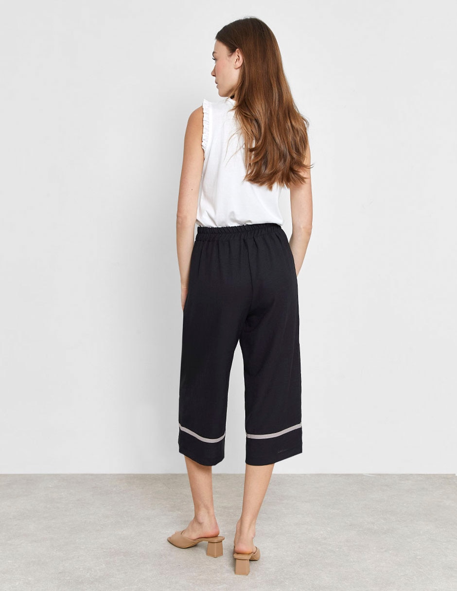Pantalón wide leg para mujer 4