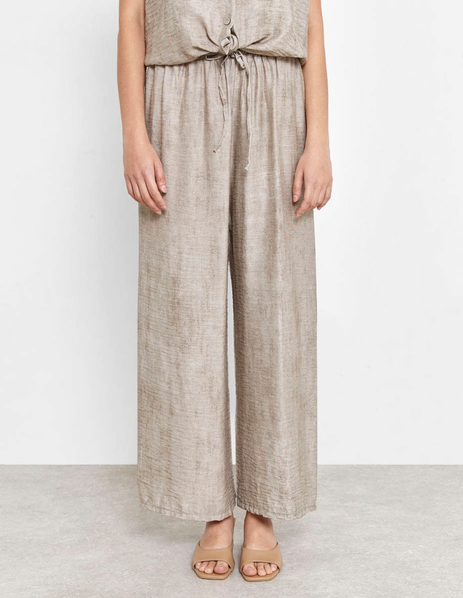 Pantalón amplio para mujer 3
