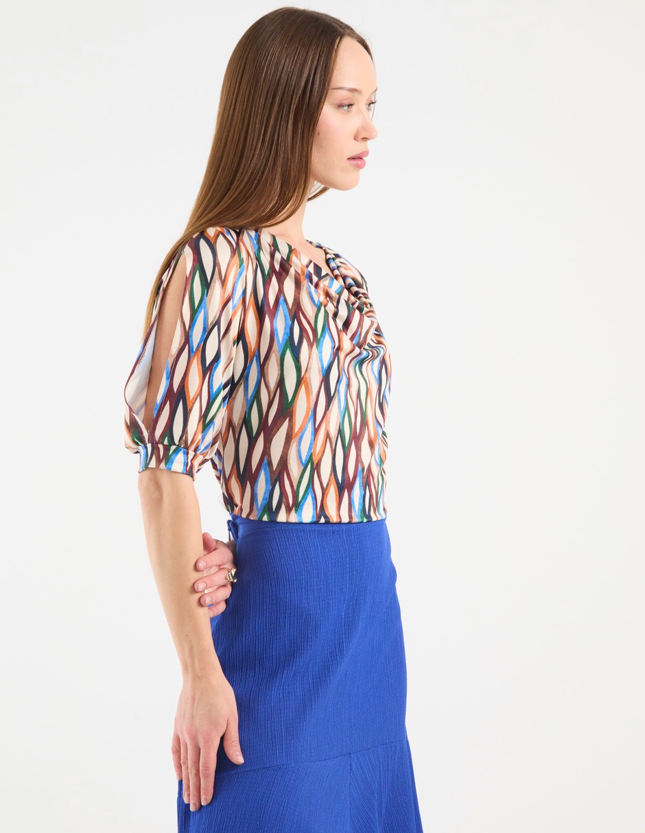 Blusa manga 3/4 para mujer 2