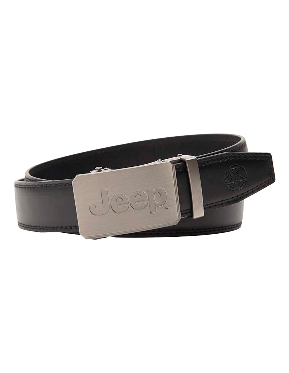 Cinturón de piel para hombre