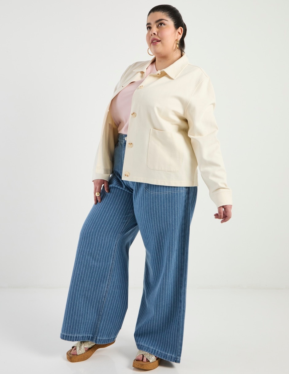 Jeans amplio para mujer 5