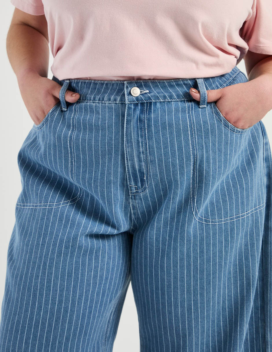 Jeans amplio para mujer 2