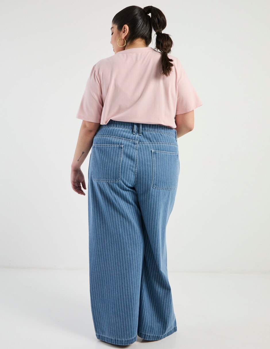 Jeans amplio para mujer 6