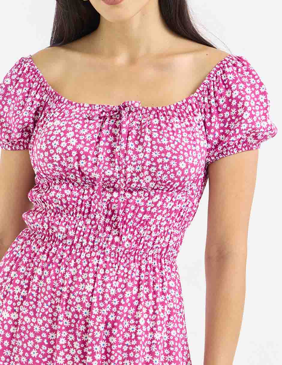 Vestido corto casual para mujer