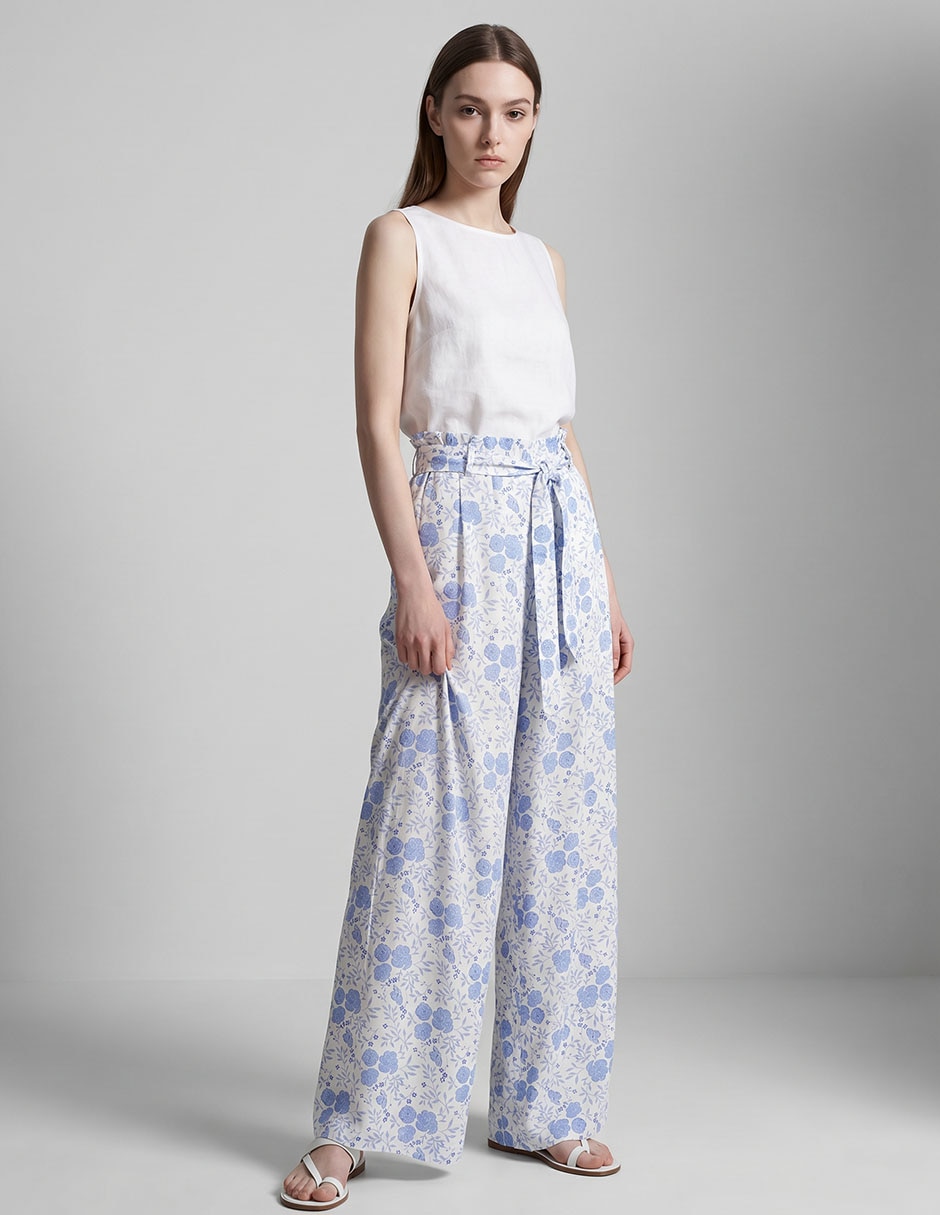 Pantalón coulotte Week By Weekend amplio para mujer