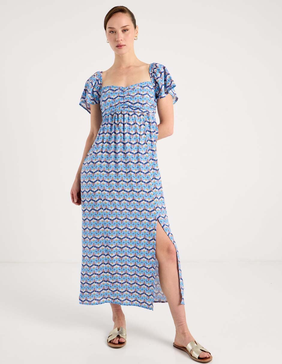 Vestido midi casual para mujer