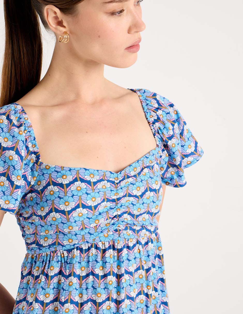 Vestido midi casual para mujer 4