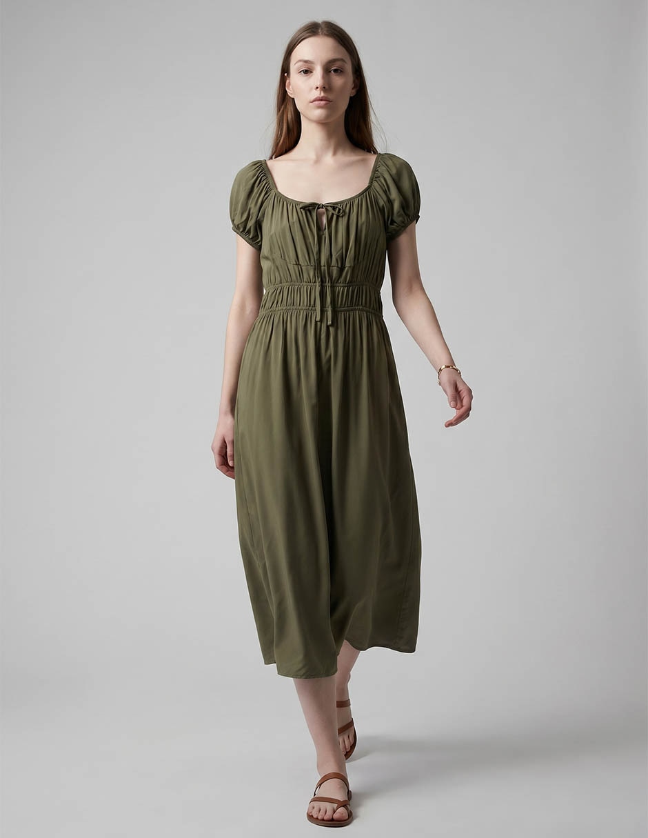 Vestido midi casual para mujer 1