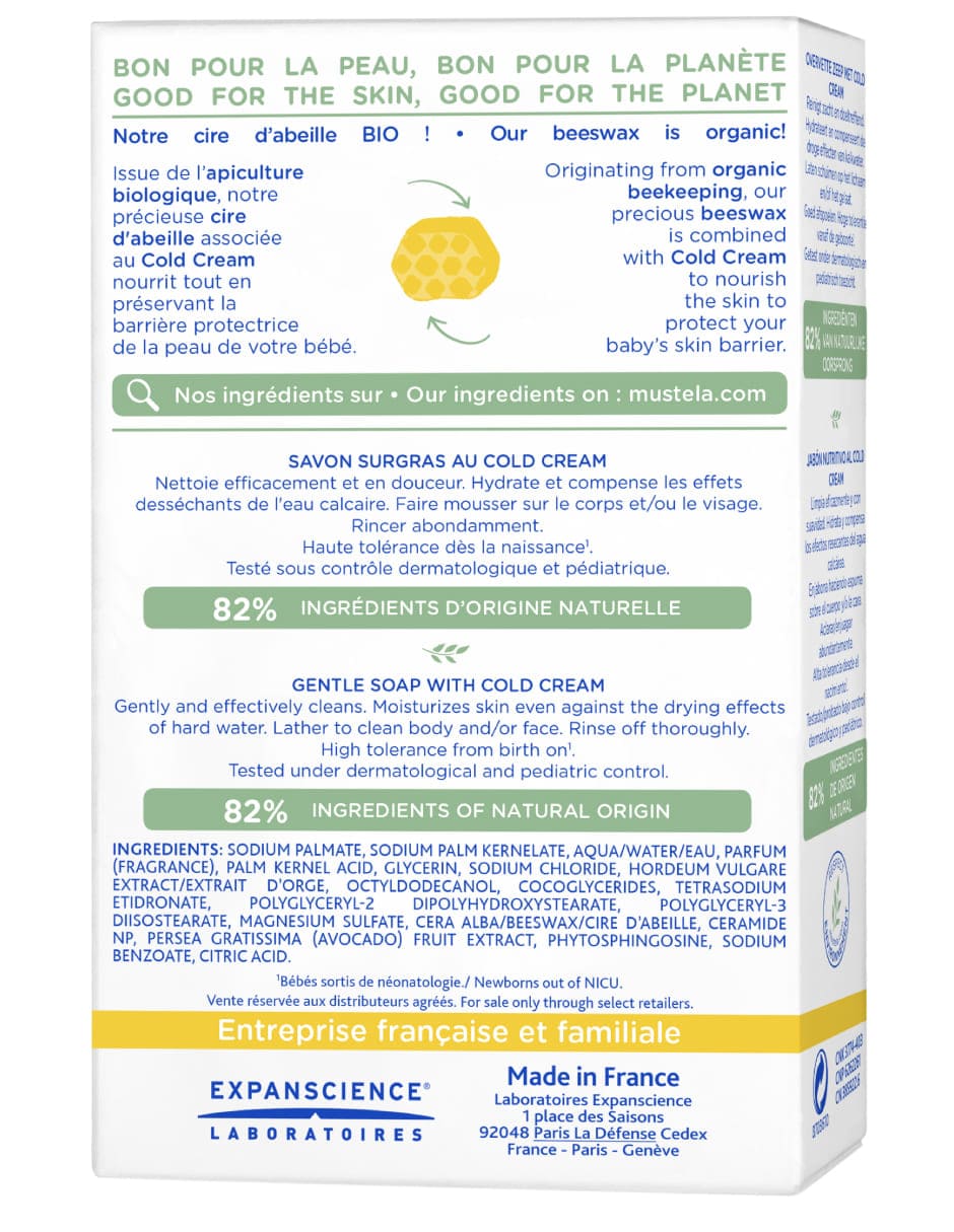 Jabón en barra Nutriprotector con cold cream