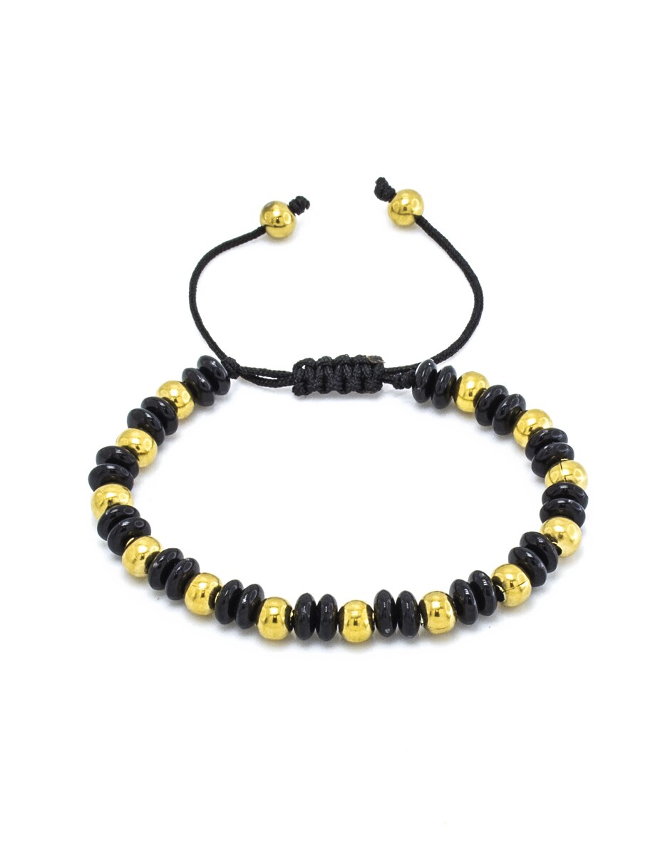 Pulsera con ágata acabado mate
