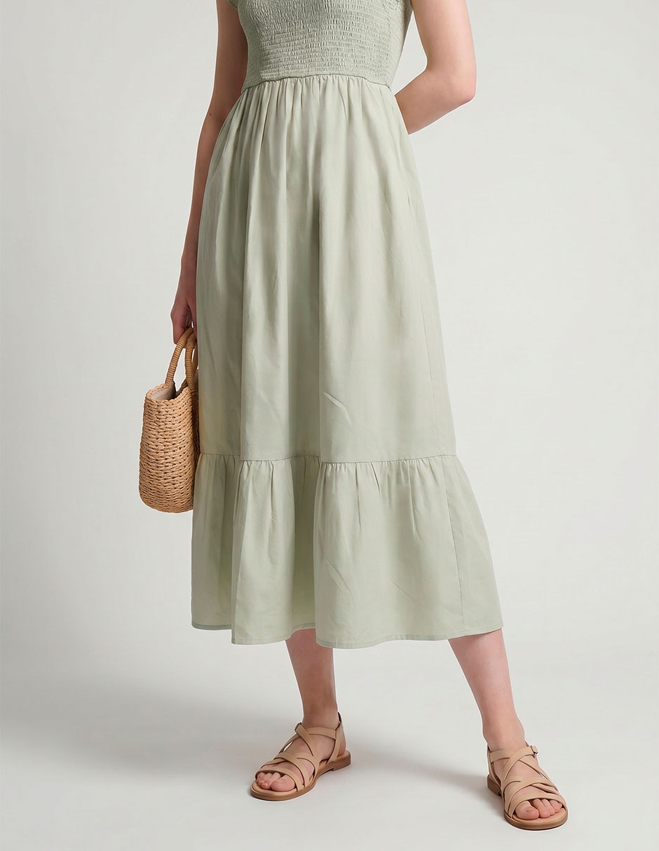Vestido midi casual para mujer 2