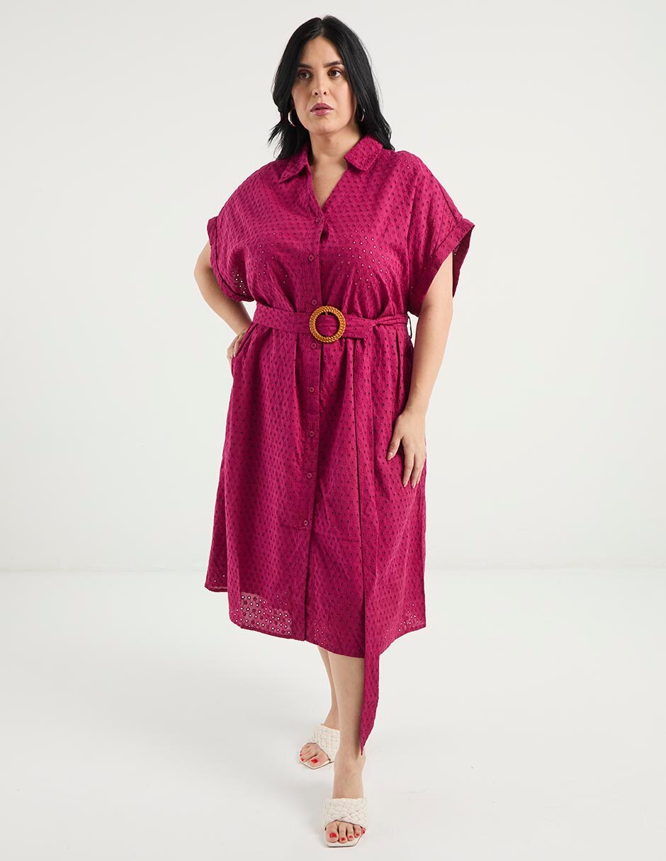 Vestido midi casual para mujer