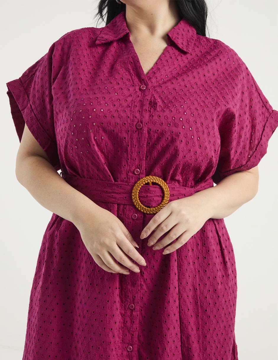 Vestido midi casual para mujer 4
