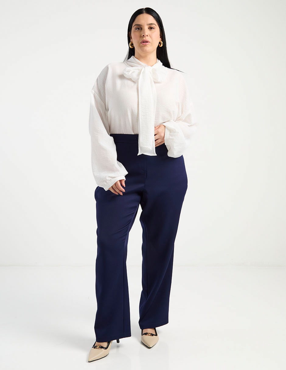 Pantalón straight para mujer 4