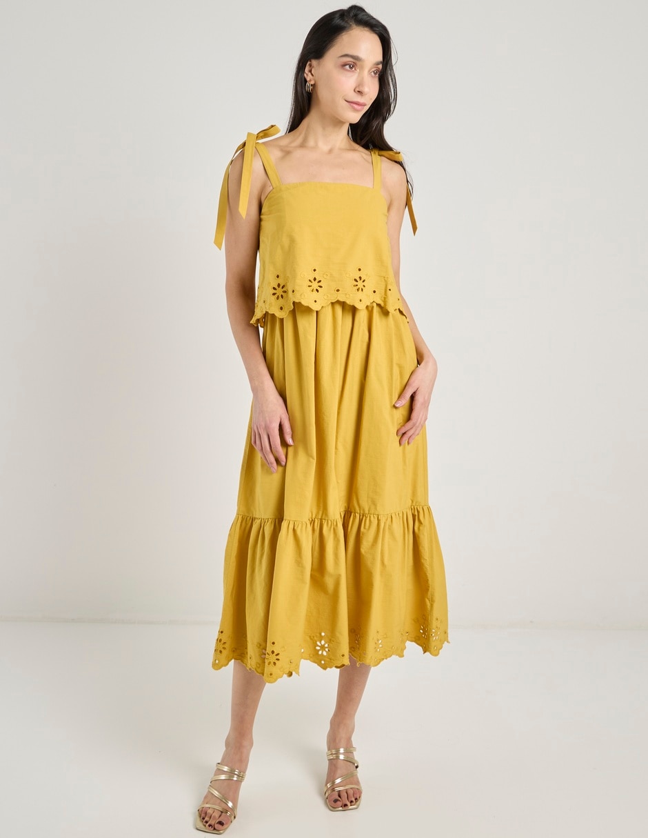 Vestido midi casual para mujer 2