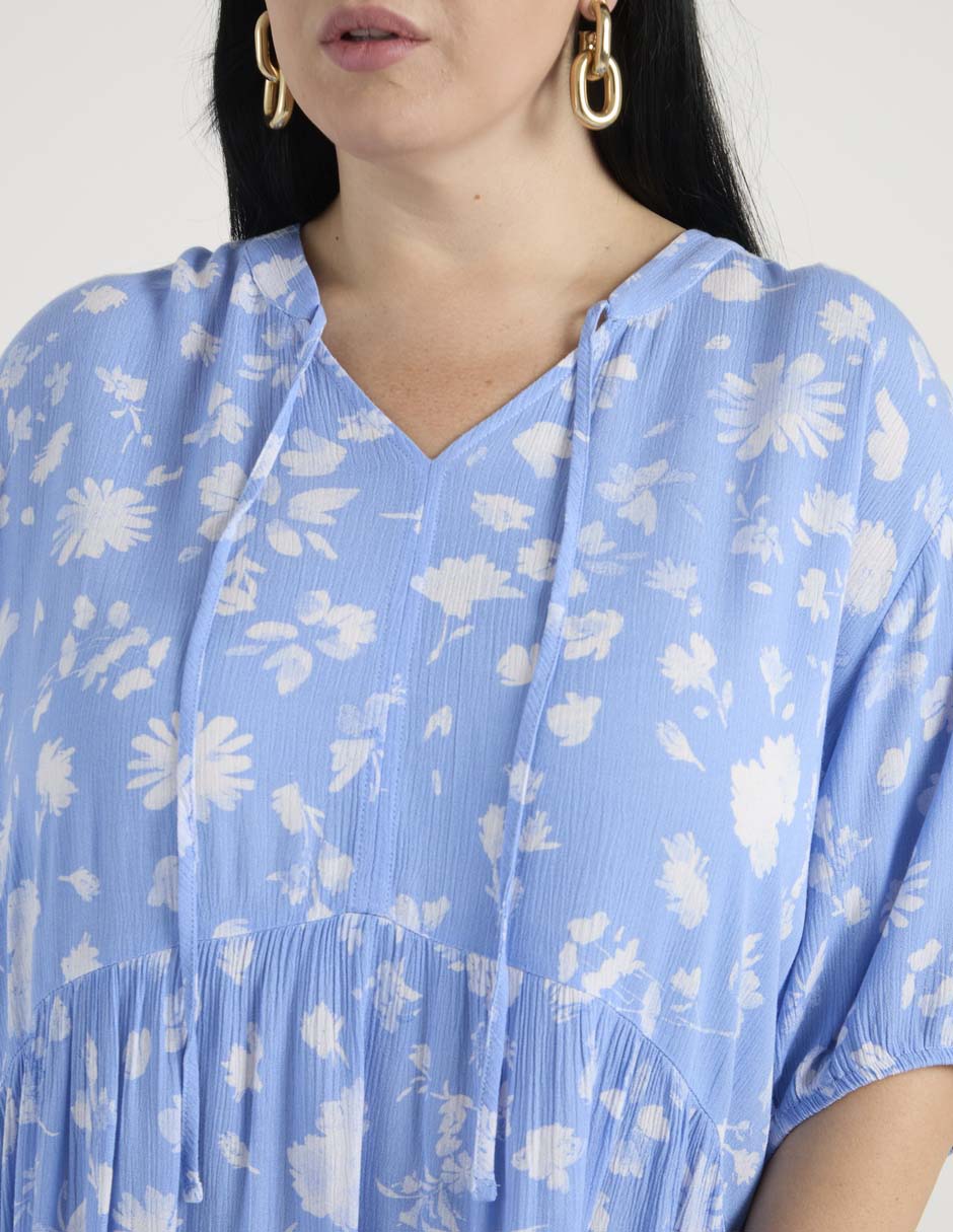 Vestido midi casual para mujer