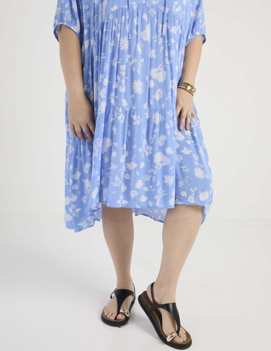 Vestido midi casual para mujer