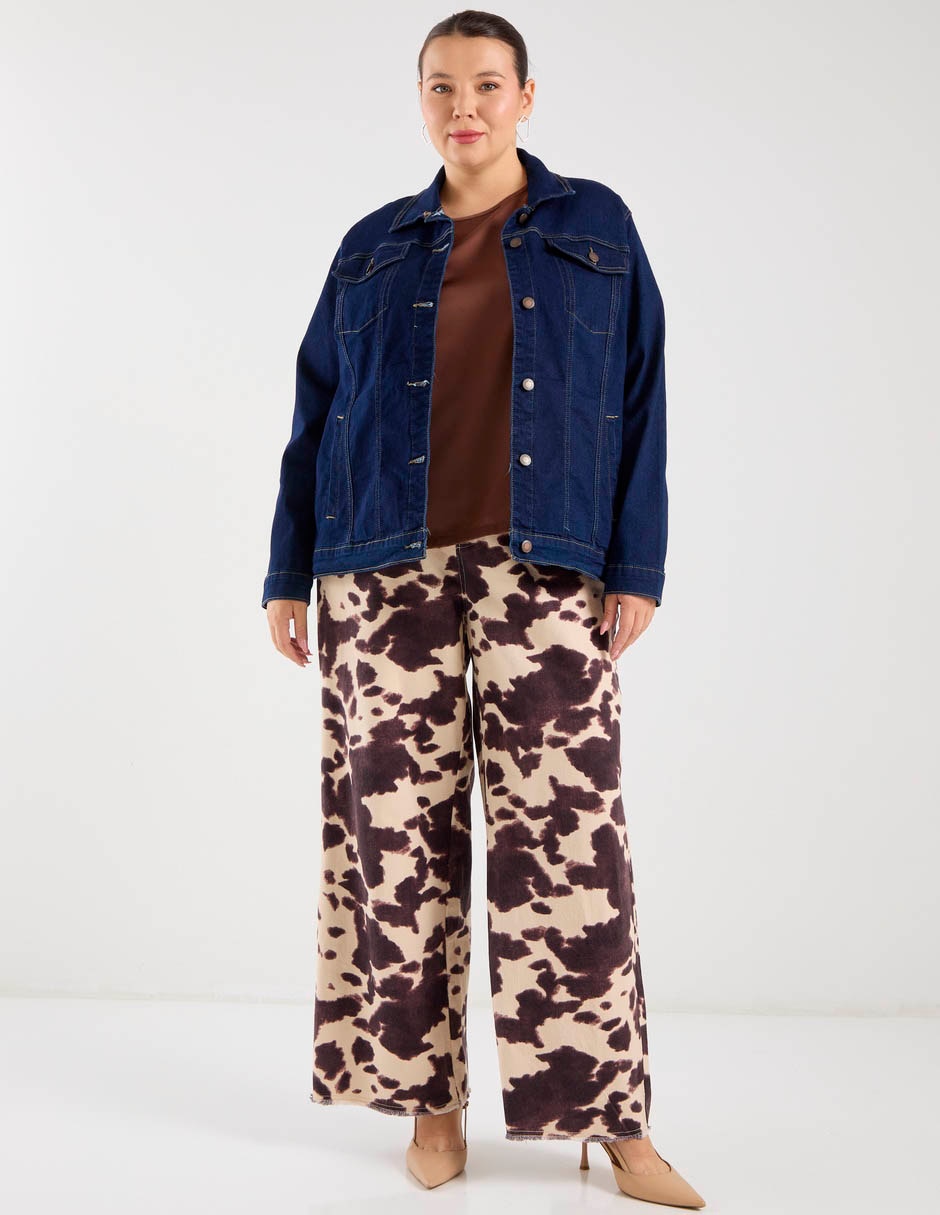 Jeans amplio para mujer 2