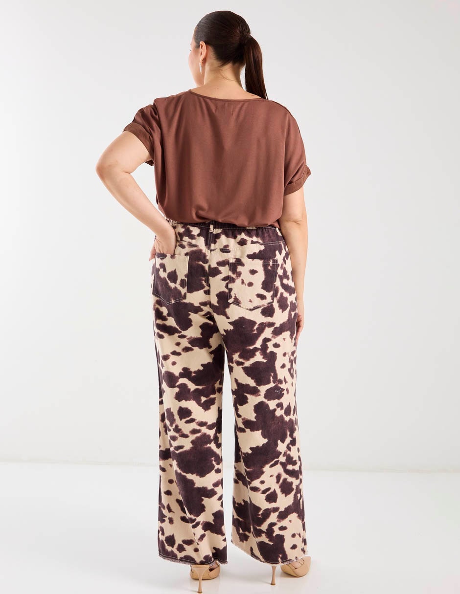 Jeans amplio para mujer 6